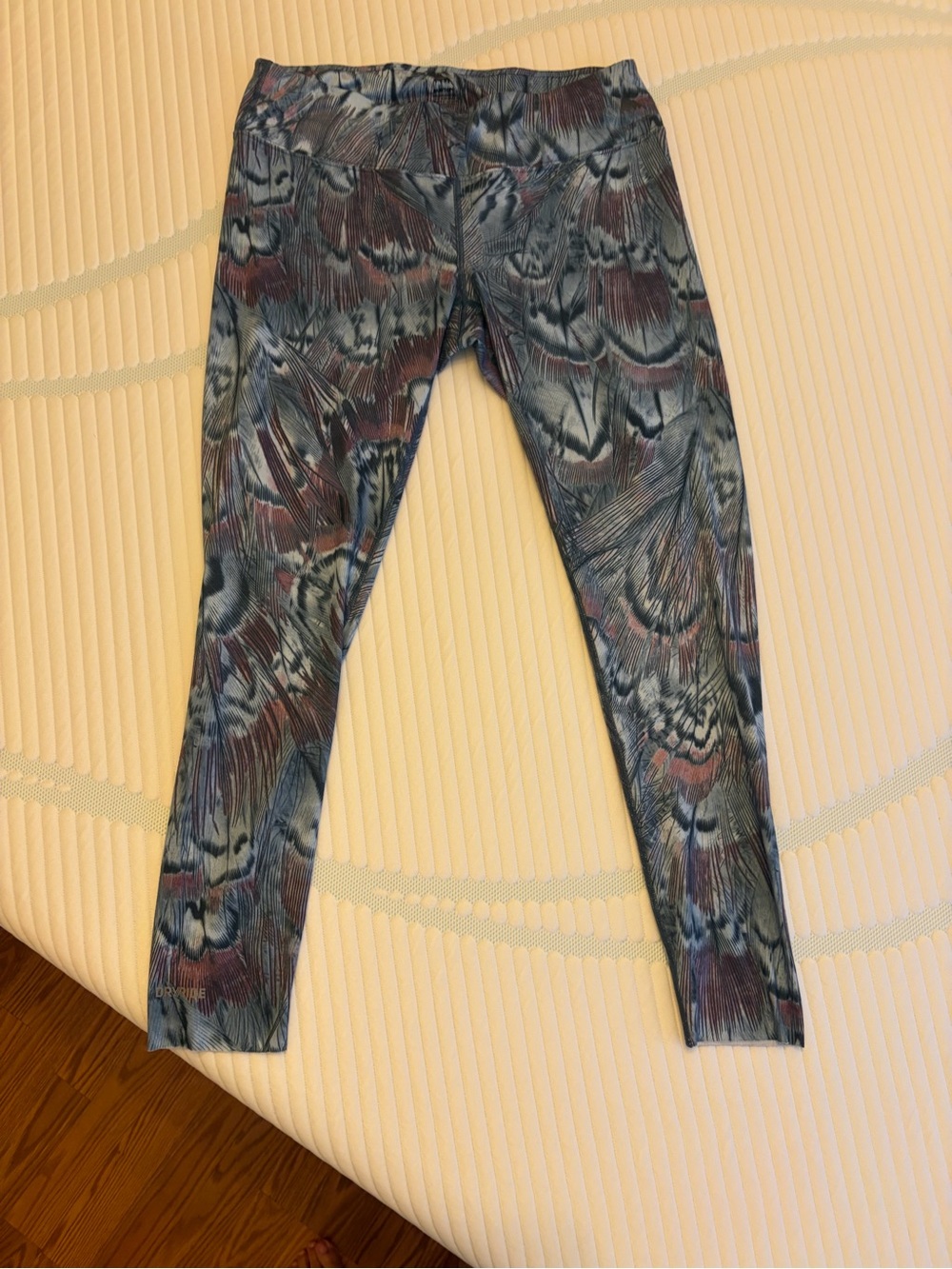 Burton Women's Blue Gray Patterned Jeggings